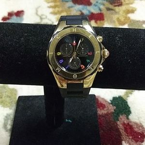Michele Gold Face with Jelly Band